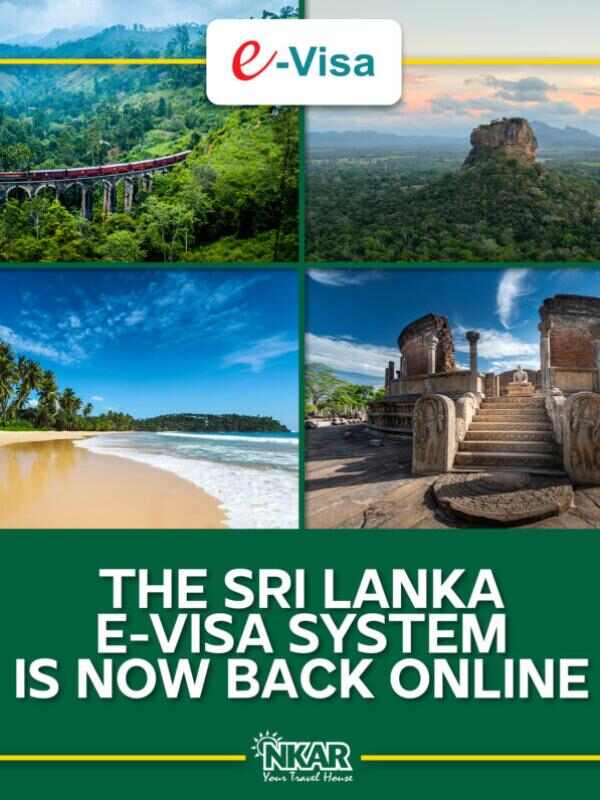 The Sri Lanka E-Visa system is now back online