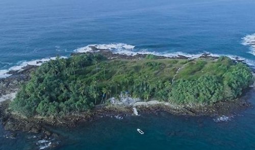 Blue Beach Island Underwater Gallery Off Nilwella Coast Built by Sri Lanka Navy Declared Open gallery image