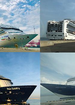 Colombo Port gets busy with passenger cruises